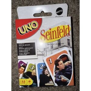 UNO Seinfeld‎ Card Game 2023 Mattel Themed - BRAND NEW